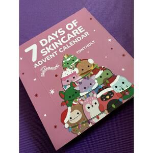 Squishmallows x TONYMOLY 7 Days of Skincare Advent Calendar NEW